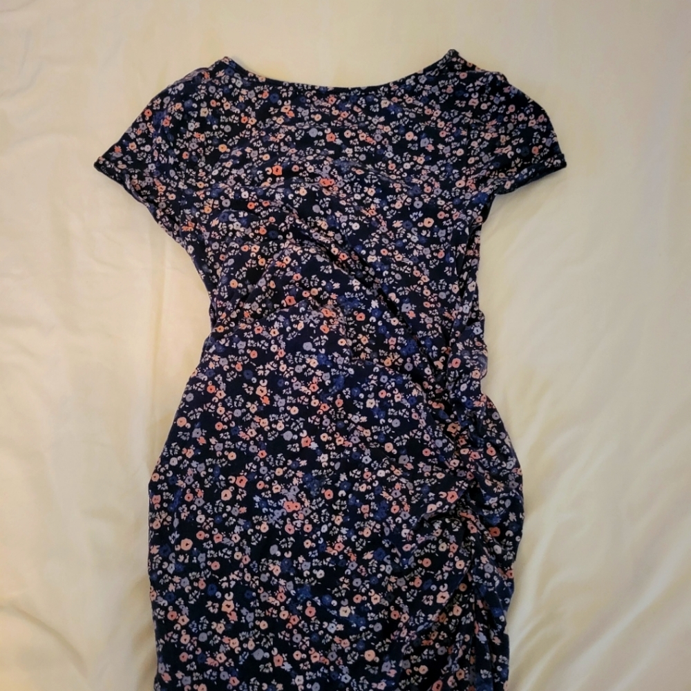 Maternity floral dress